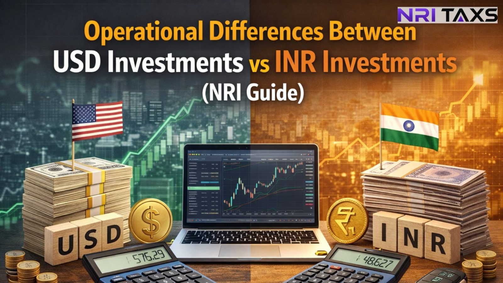 Operational Differences Between USD Investments vs INR Investments (NRI Guide)