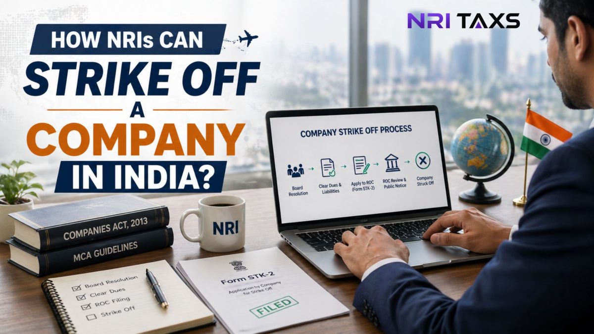 How NRIs Can Strike Off a Company in India?