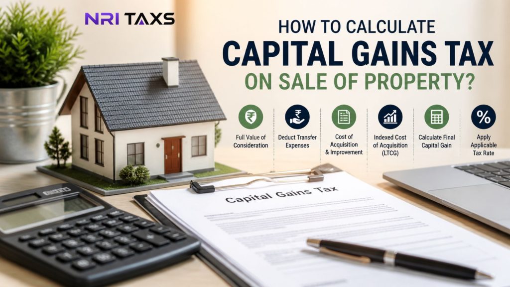 Capital Gains Tax Calculator on Sale of Property