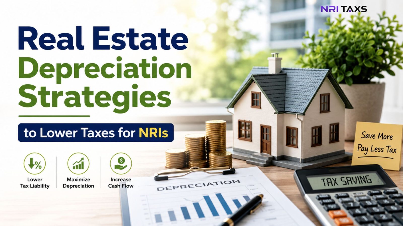 Real Estate Depreciation Strategies to Lower Taxes for NRIs