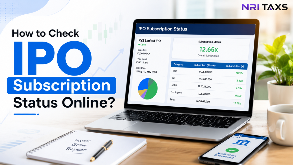 How to Check IPO Subscription Status Online?