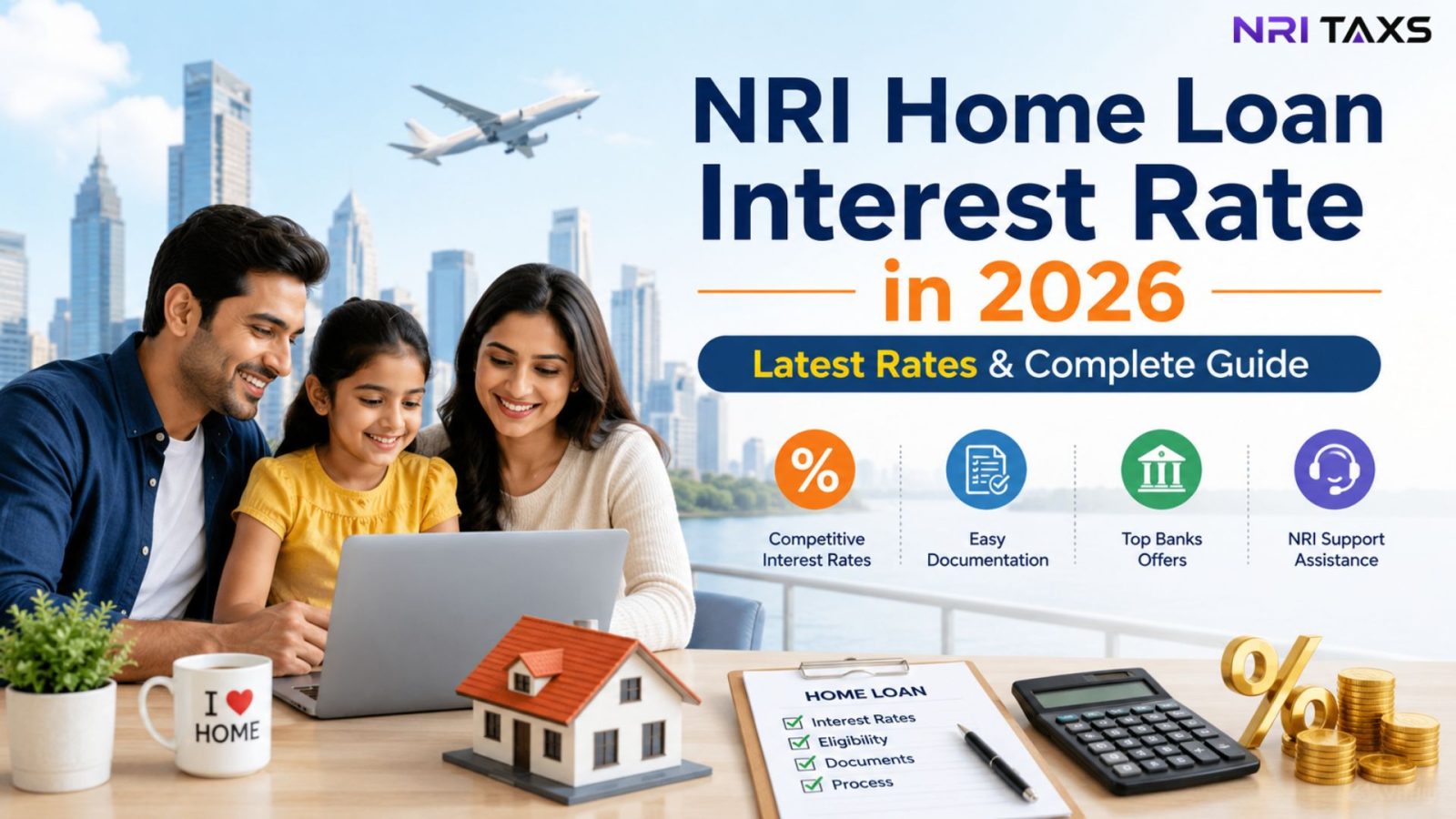 NRI Home Loan Interest Rate in 2026: Latest Rates & Complete Guide 