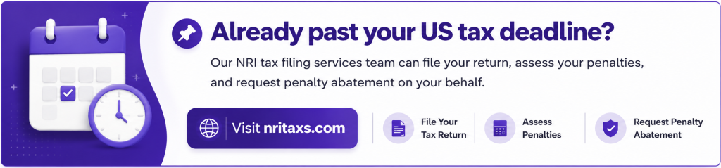 Penalties for Late Filing or Not Filing Taxes For NRIs