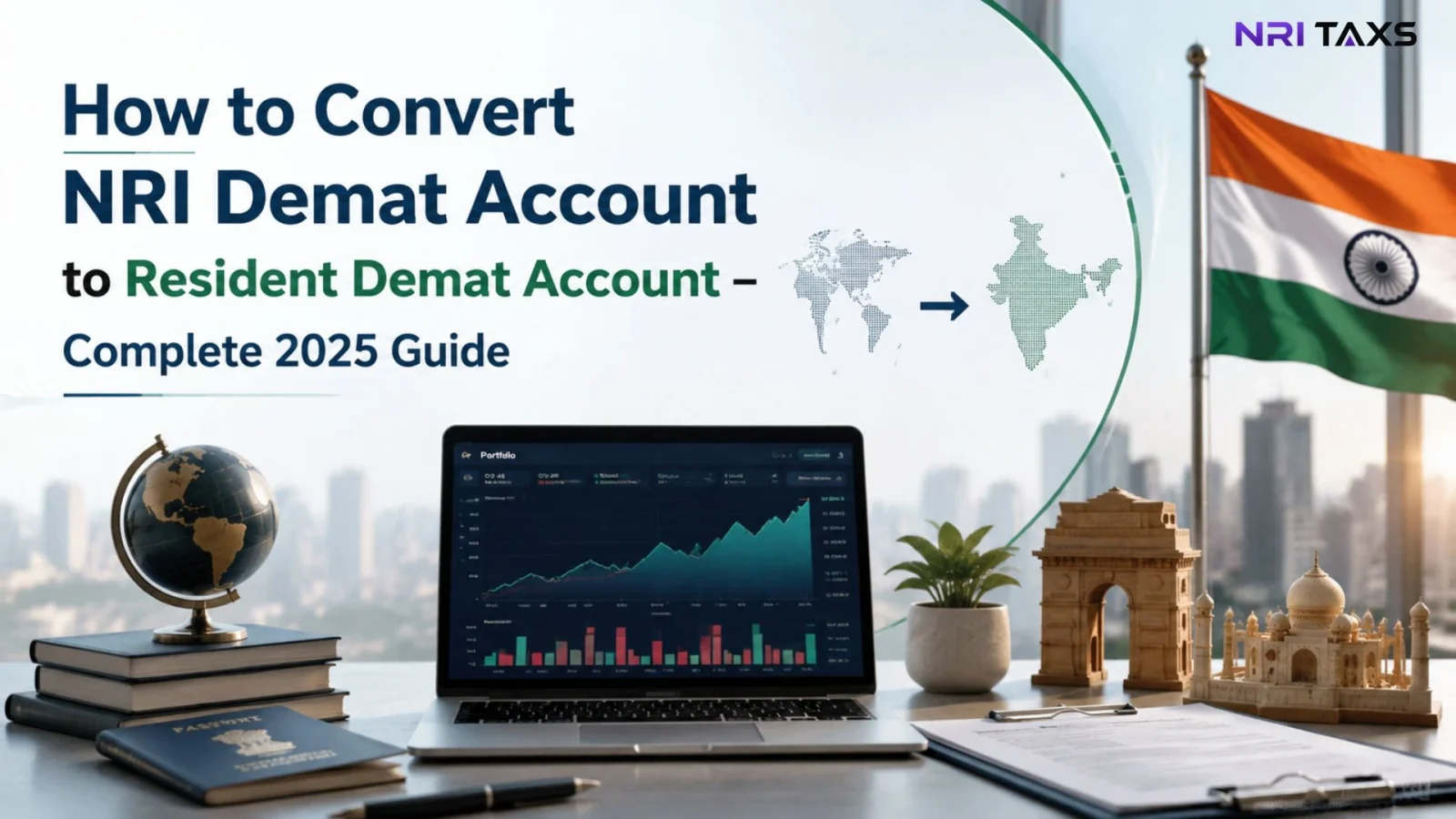 How to Convert NRI Demat Account to Resident Demat Account – Complete 2025 Guide