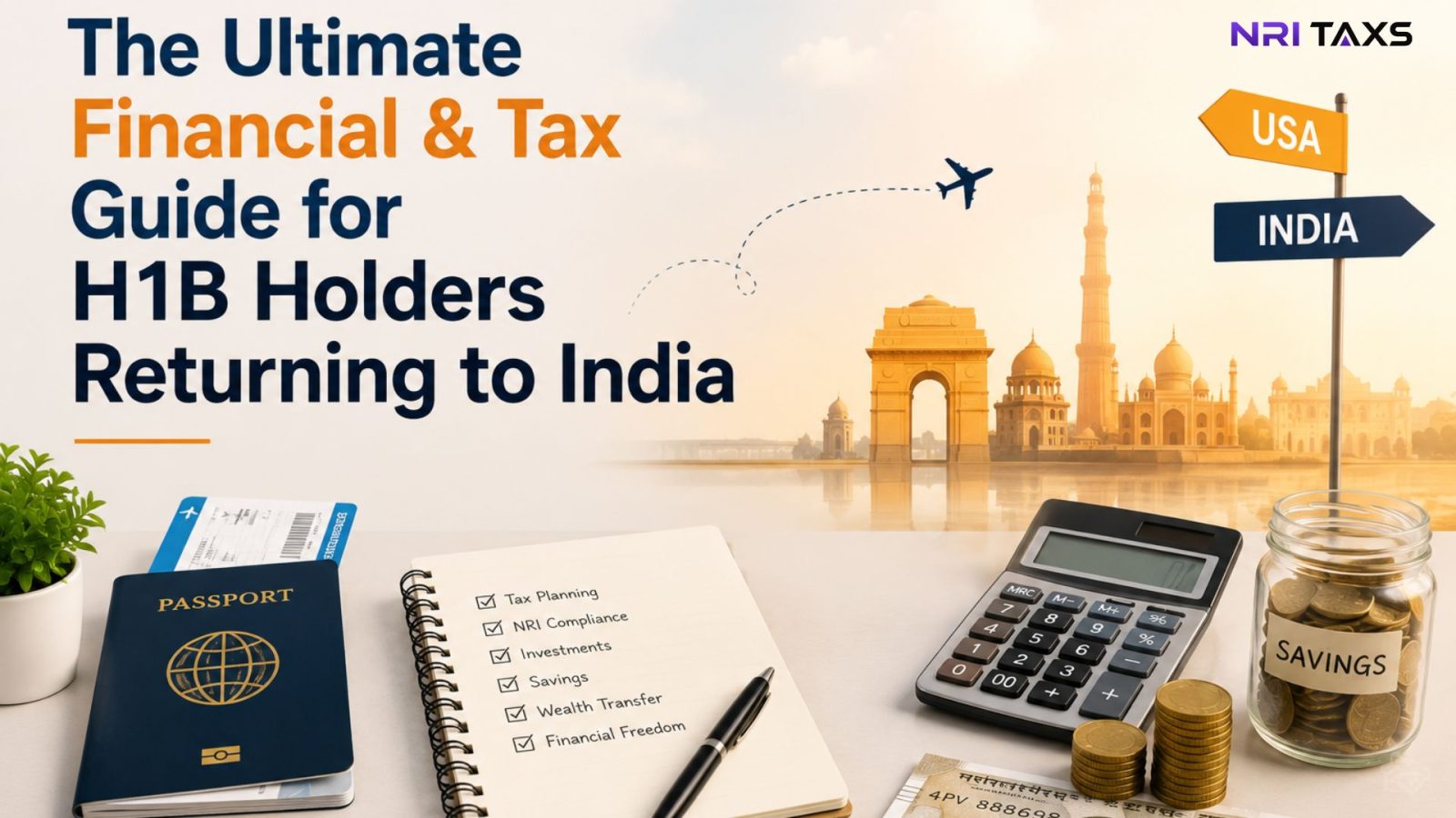 The Ultimate Financial & Tax Guide for H1B Holders Returning to India