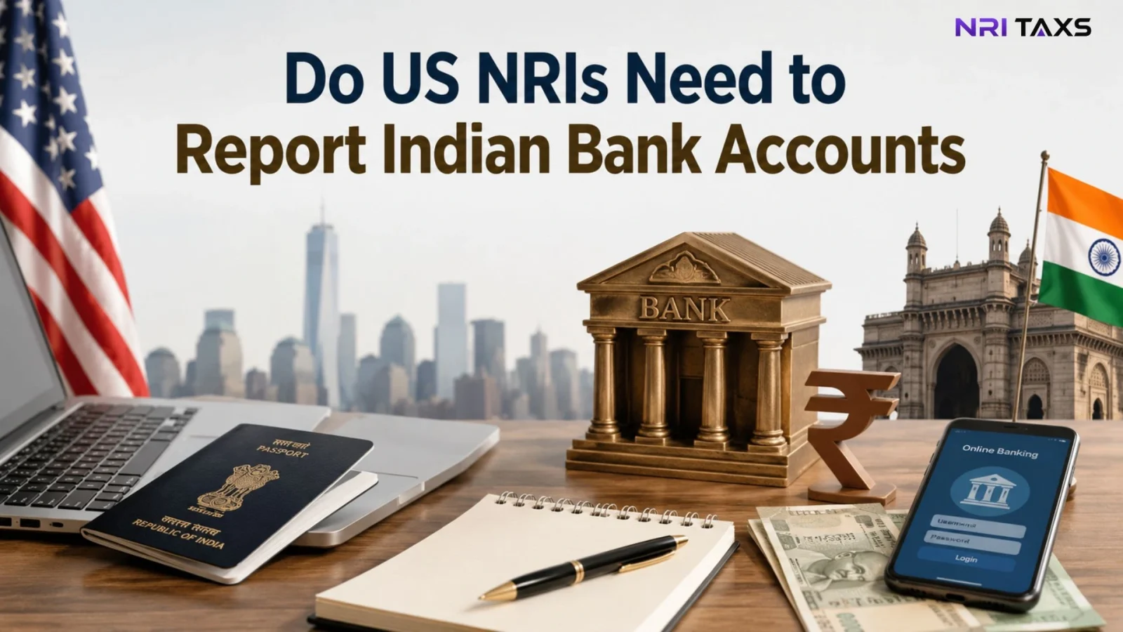 Do US NRIs Need to Report Indian Bank Accounts?