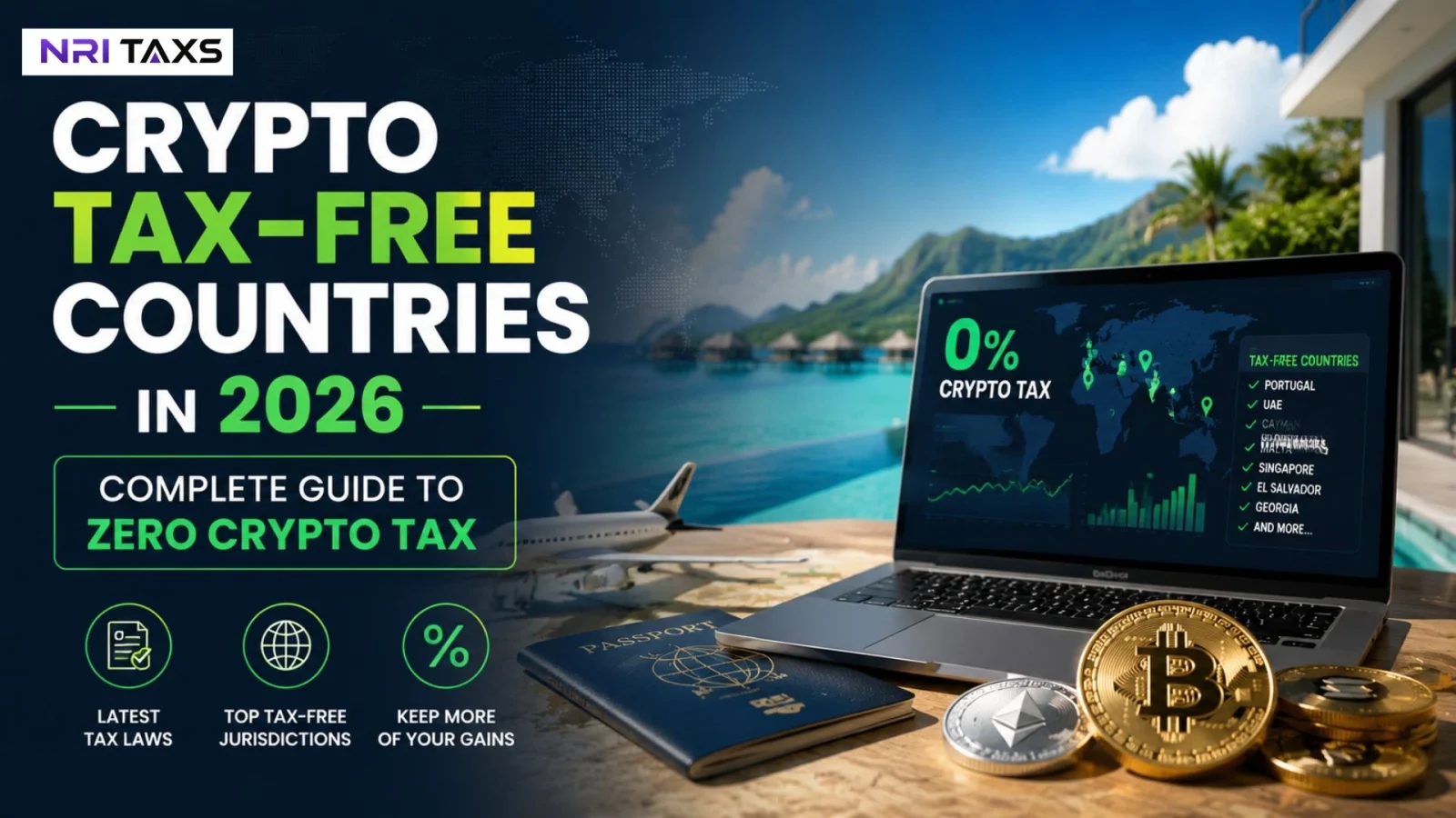 Crypto Tax-Free Countries in 2026: Complete Guide to Zero Crypto Tax