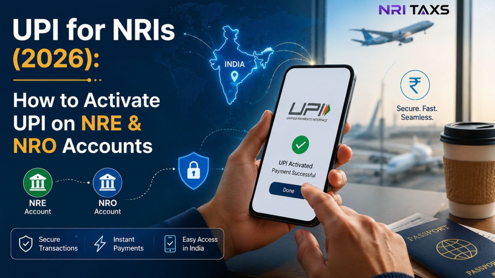 UPI for NRIs (2026): How to Activate UPI on NRE & NRO Accounts