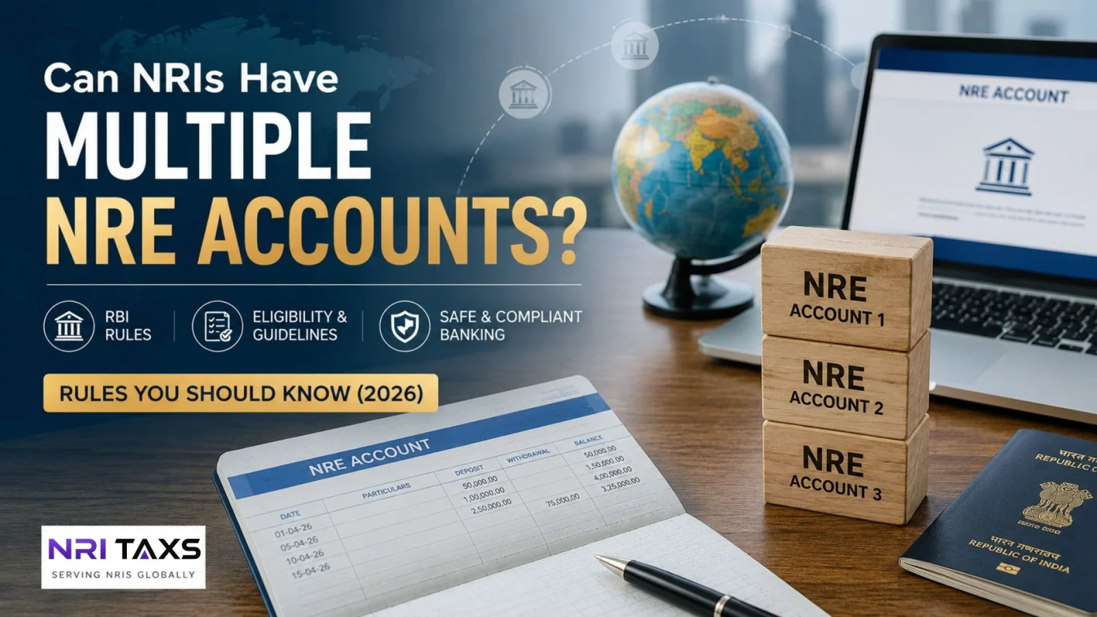 Can NRIs Have Multiple NRE Accounts? Rules You Should Know (2026)