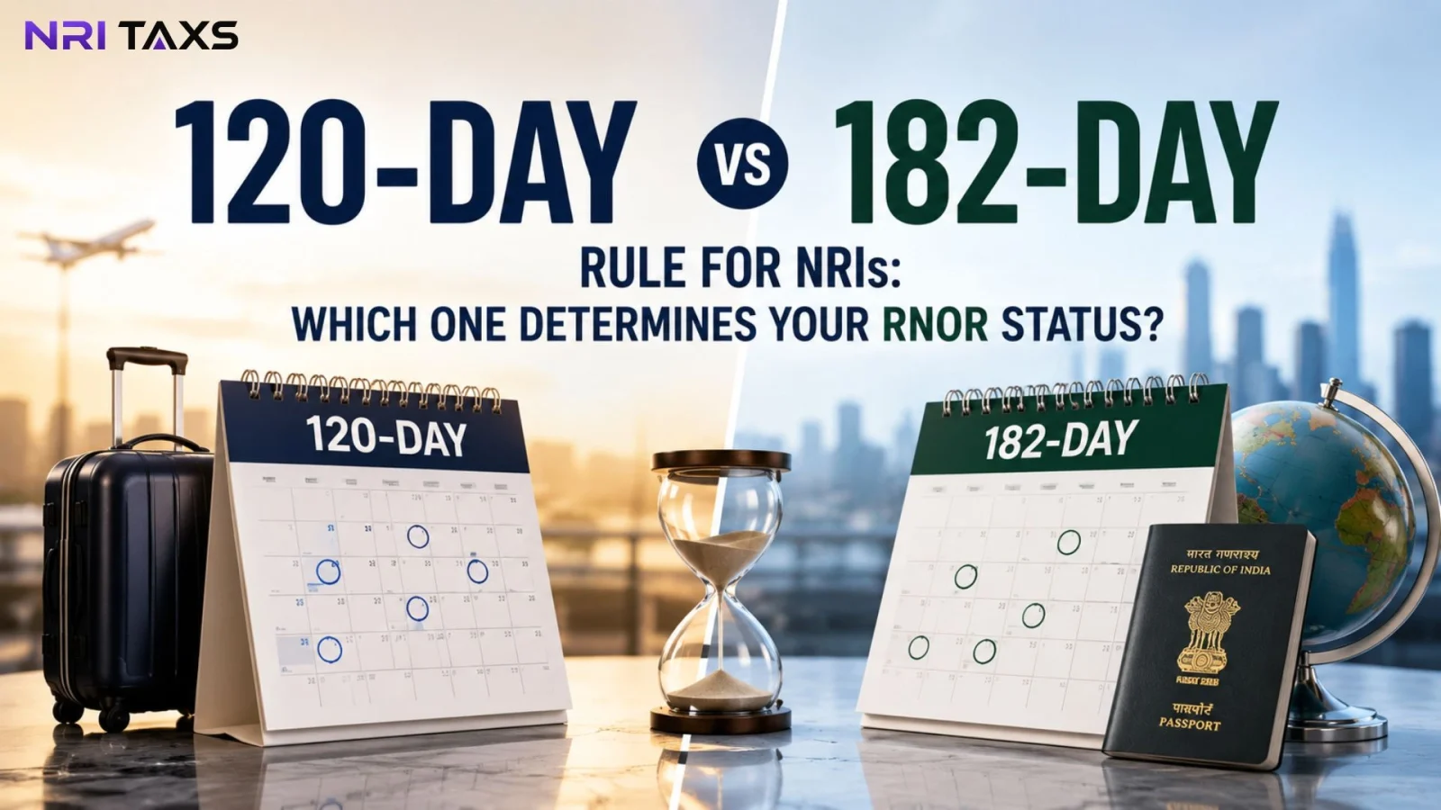 120-Day vs 182-Day Rule for NRIs: Which One Determines Your RNOR Status?