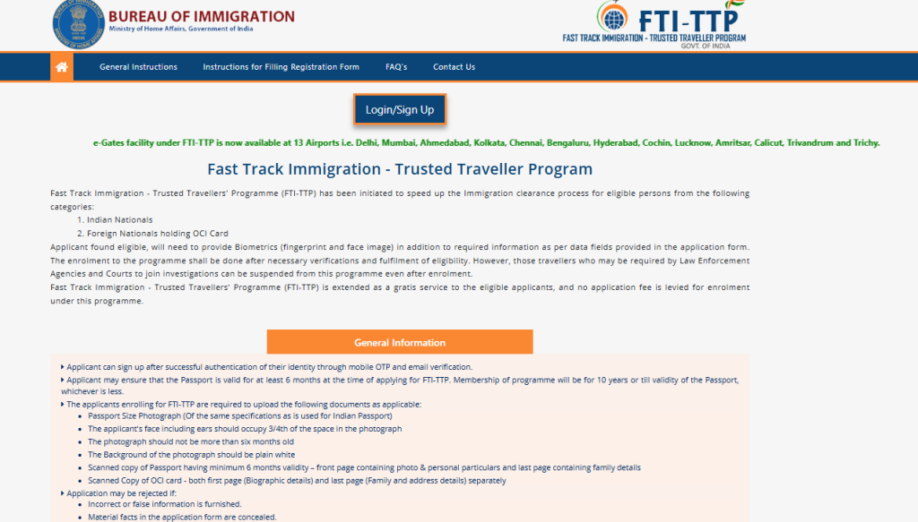 FTI-TTP Registration 2026