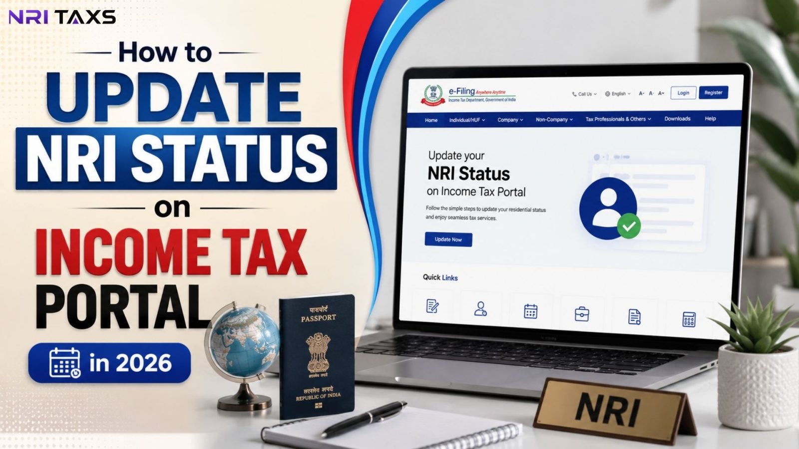 How to Update Residential Status on Income Tax Portal in 2026
