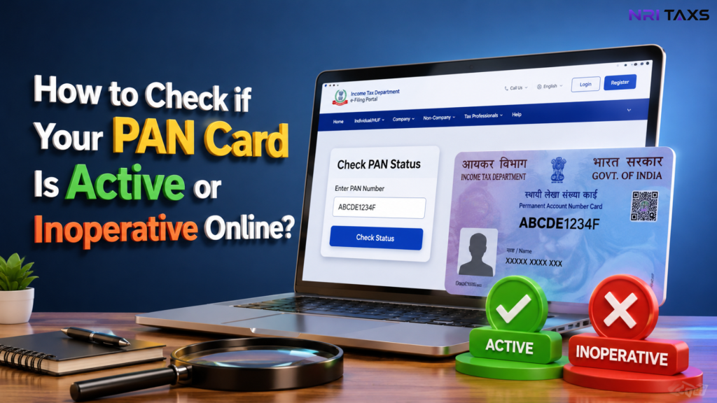How to Check if Your PAN Card Is Active or Inoperative Online?