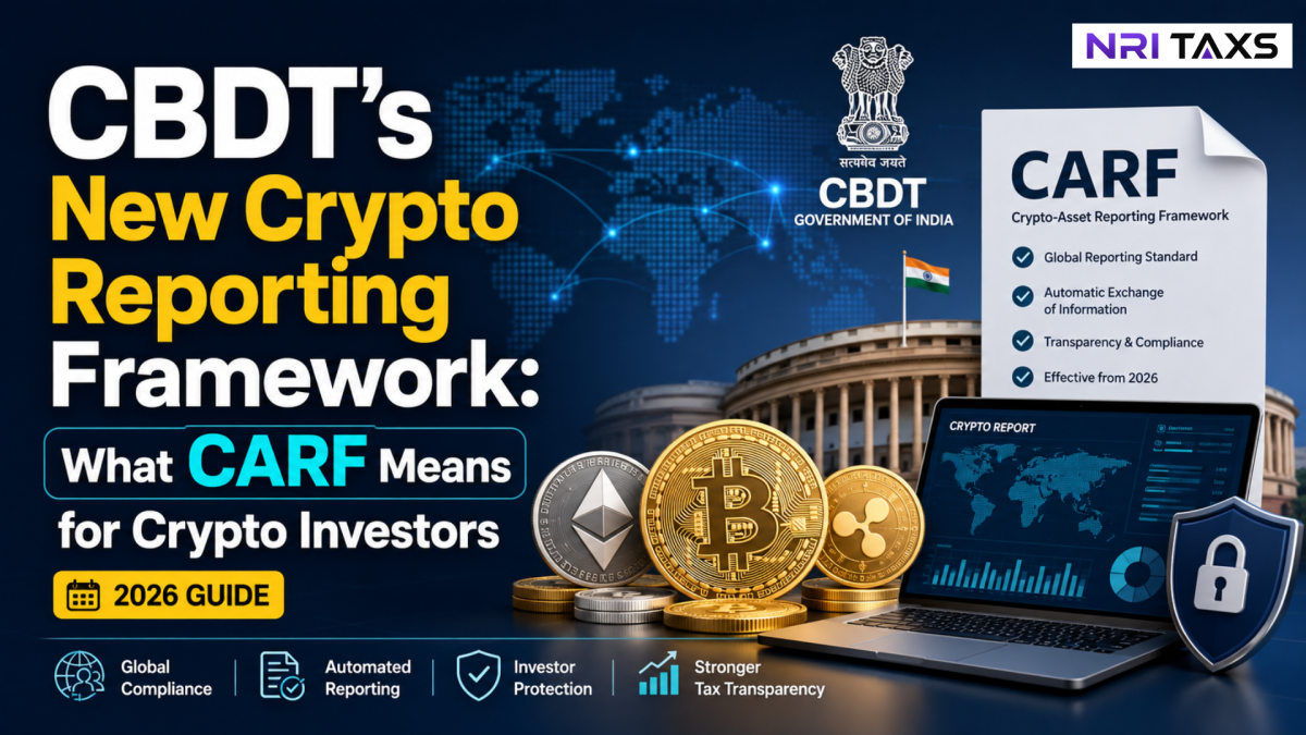 CBDT’s New Crypto Reporting Framework: What CARF Means for Crypto Investors?