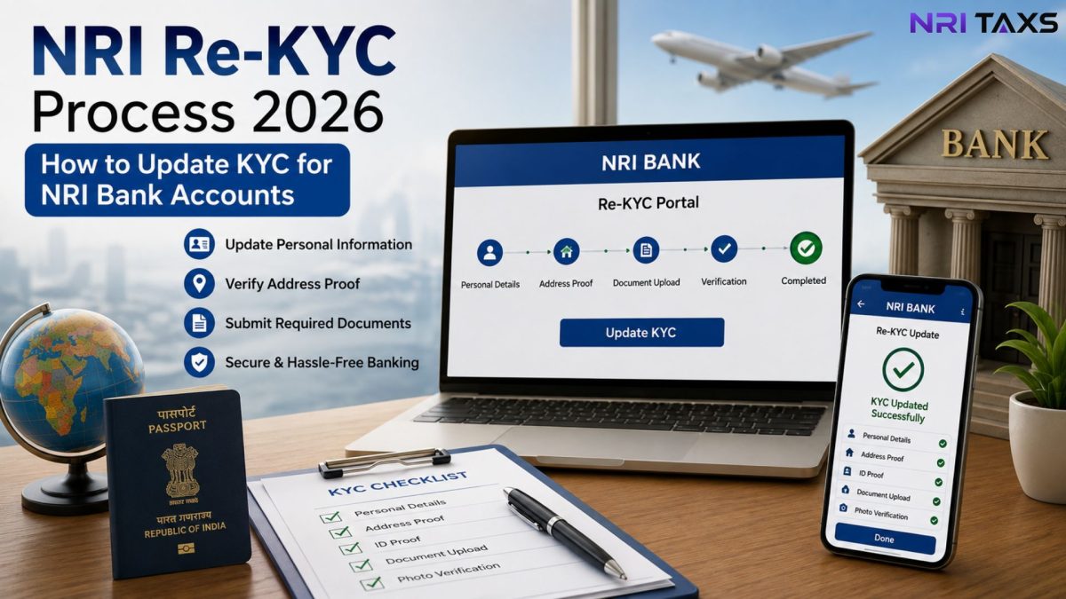 NRI Re-KYC Process 2026: How to Update KYC for NRI Bank Accounts