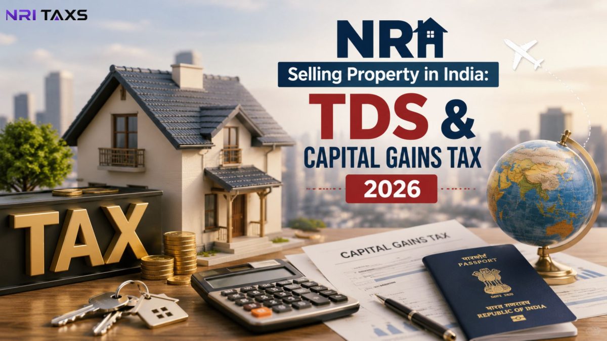NRI Selling Property in India: TDS & Capital Gains Tax 2026