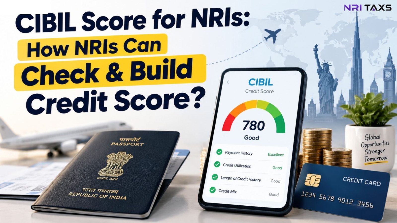 CIBIL Score for NRIs: How NRIs Can Check & Build Credit Score?