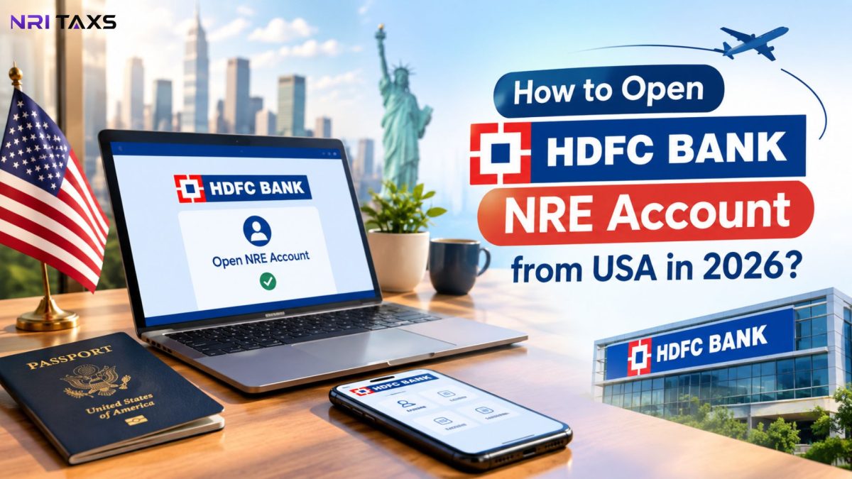 How to Open HDFC NRE Account from USA in 2026?