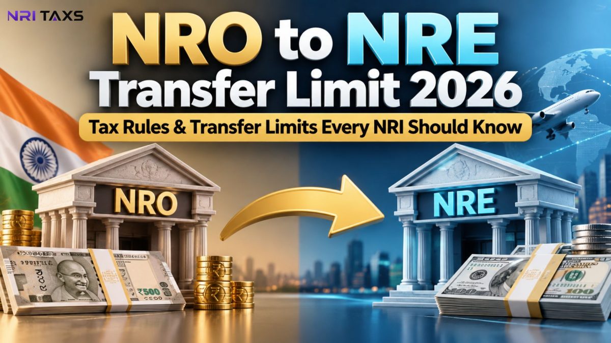 NRO to NRE Transfer Limit 2026: Tax Rules & Transfer Limits Every NRI Should Know