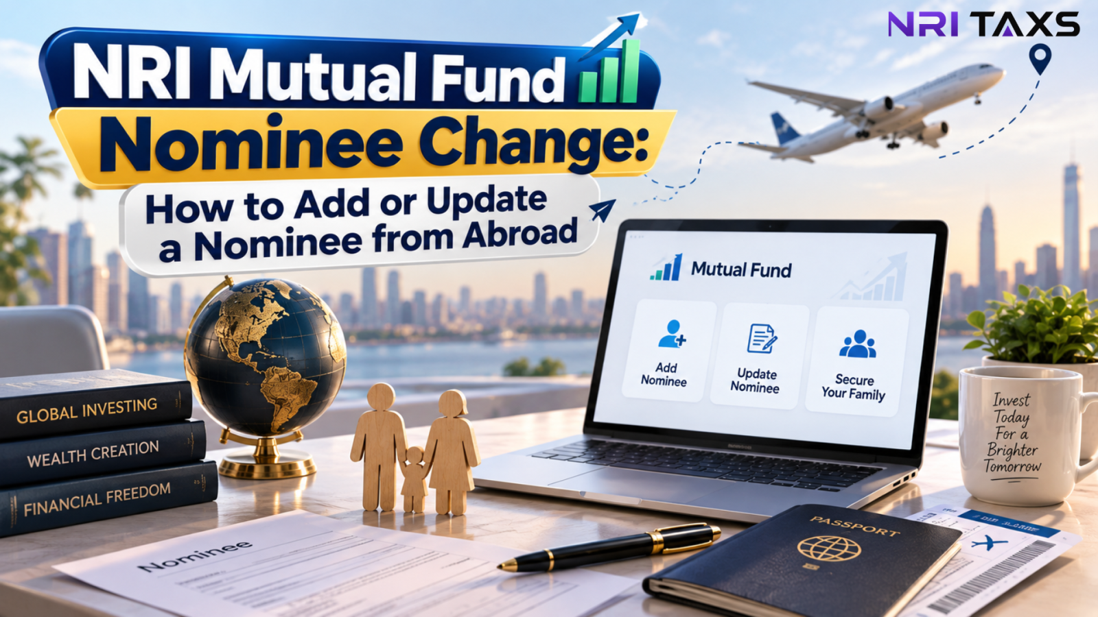 NRI Mutual Fund Nominee Change: How to Add or Update a Nominee from Abroad