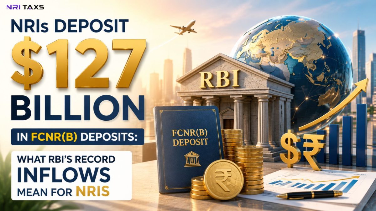 RBI’s $127 Billion FCNR(B) Deposits: What It Means for NRIs