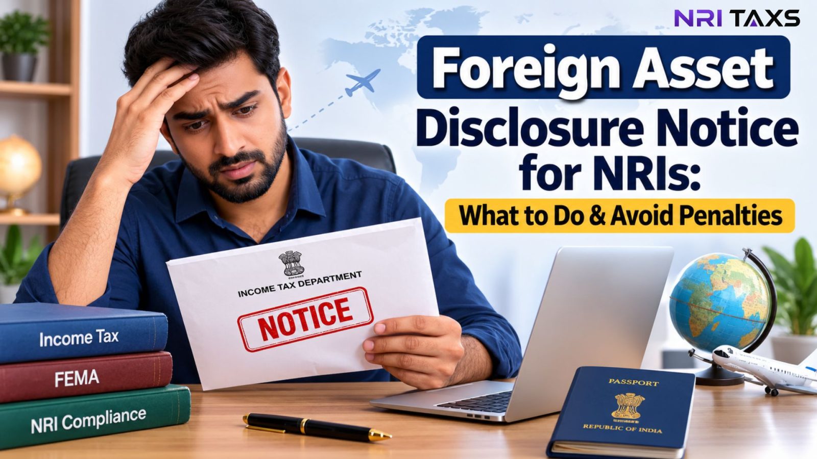 Foreign Asset Disclosure Notice for NRIs: What to Do & Avoid Penalties