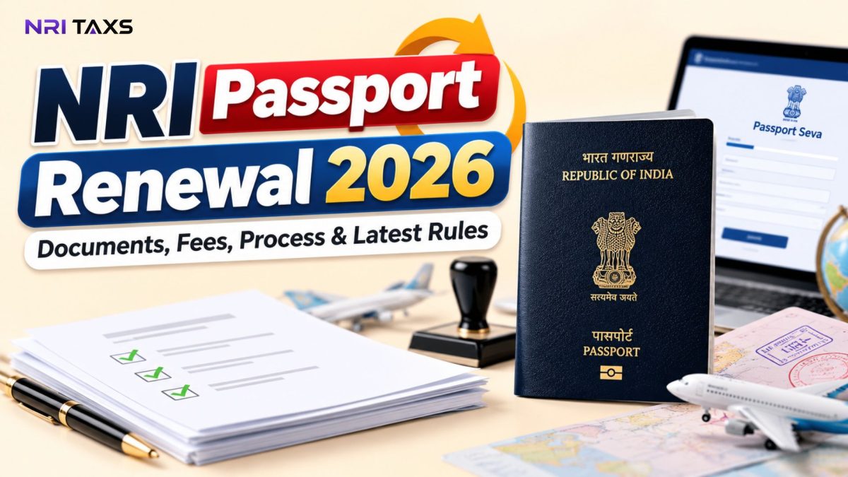 NRI Passport Renewal 2026: Documents, Fees, Process & Latest Rules