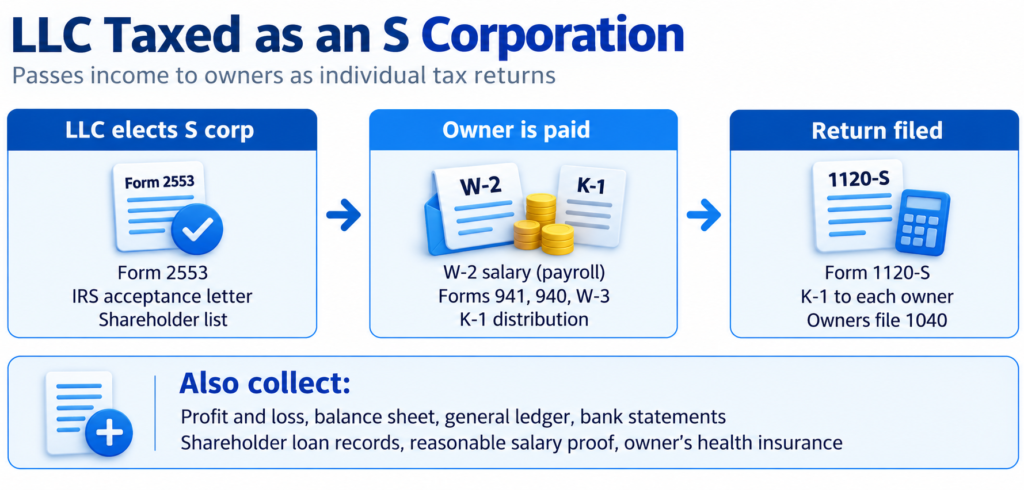 What Documents Need to File LLC Taxes