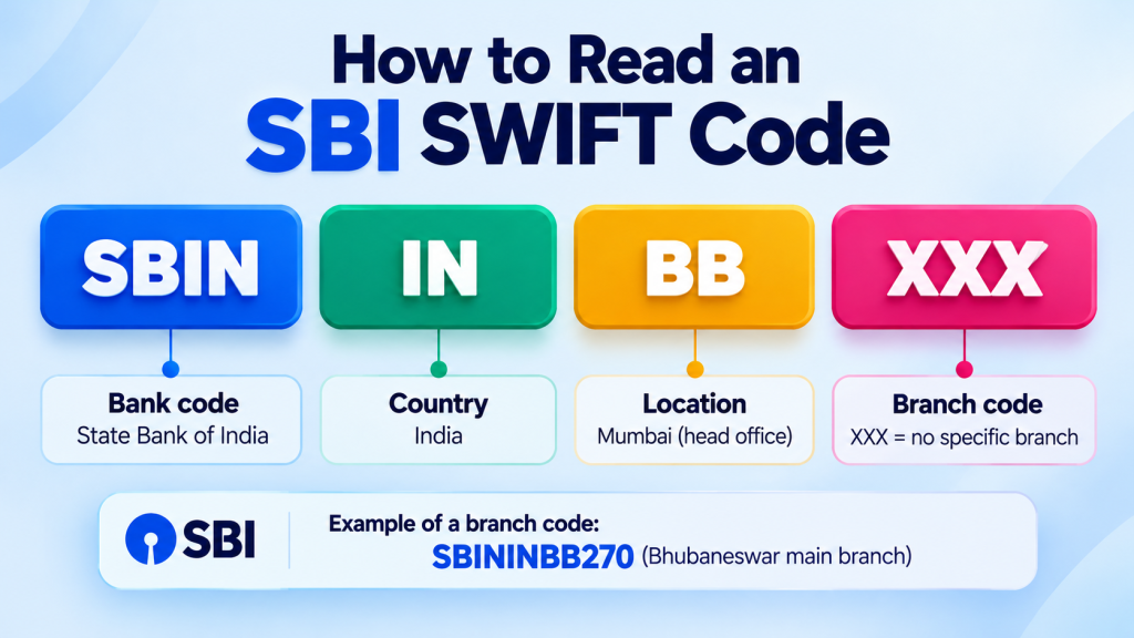 SBI Bank SWIFT Code